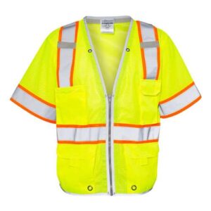 Kishigo Unisex Premium Brilliant Series® Heavy Duty Class 3 Vest