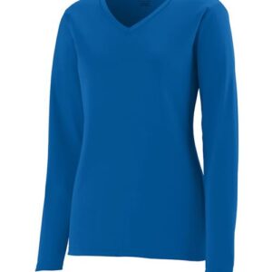 Augusta Sportswear Women's Nexgen Performance Long Sleeve V-Neck T-Shirt