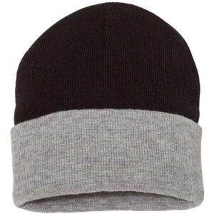 Sportsman 12" Color Blocked Cuffed Beanie