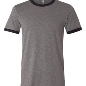 BELLA + CANVAS 3055 - Men's Jersey Heather Ringer Tee