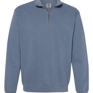 Comfort Colors Unisex Garment-Dyed Quarter-Zip Sweatshirt