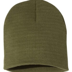 Bayside USA-Made 8½" Knit Beanie