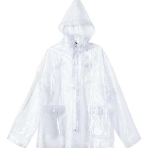 Augusta Sportswear Men's Clear Hooded Rain Jacket