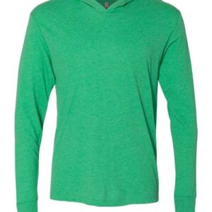 Next Level Unisex Triblend Hooded Long Sleeve Pullover T-Shirt