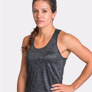 Badger 4161 - Women's Tonal Blend Racerback Tank Top