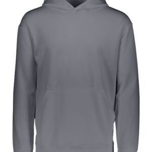 Augusta Sportswear Youth Wicking Fleece Hooded Sweatshirt