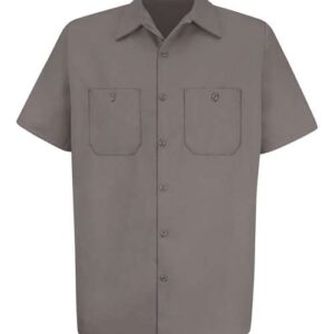 Red Kap Men's Tall Cotton Short Sleeve Uniform Shirt