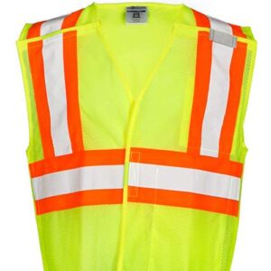 Kishigo Unisex Contrasting Mesh Breakaway Vest