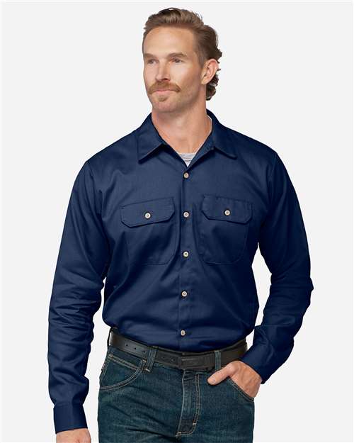 Bulwark Men's Flame Resistant Excel Work Shirt - Image 13