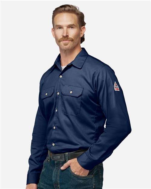Bulwark Men's Flame Resistant Excel Work Shirt - Image 14