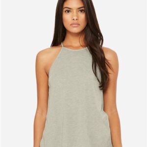 BELLA + CANVAS Women's Flowy High-Neck Tank