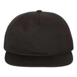 YP Classics Lightly-Structured Five-Panel Snapback Cap
