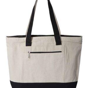 Q-Tees 19L Zippered Tote