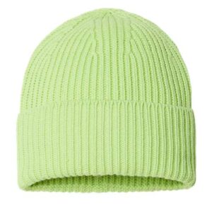 Atlantis Headwear Sustainable Chunky Rib Cuffed Beanie