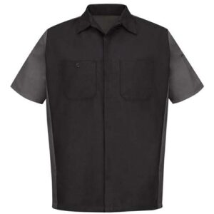 Red Kap Men's Tall Short Sleeve Automotive Crew Shirt