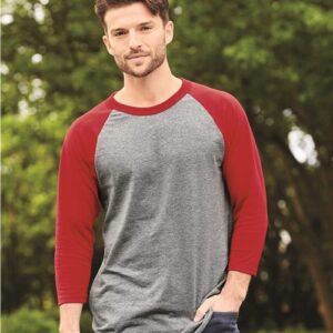 Augusta Sportswear Unisex Three-Quarter Raglan Sleeve Baseball Jersey T-Shirt
