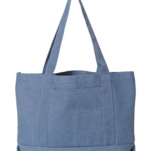 Liberty Bags Seaside Cotton Pigment Dyed Resort Tote