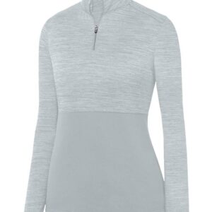 Augusta Sportswear 2909 - Women's Shadow Tonal Heather Quarter-Zip Pullover