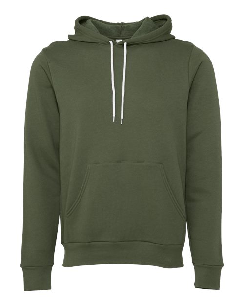 BELLA + CANVAS Unisex Sponge Fleece Hoodie Sweatshirt - Image 178