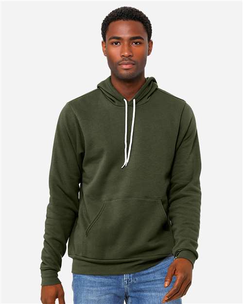 BELLA + CANVAS Unisex Sponge Fleece Hoodie Sweatshirt - Image 181