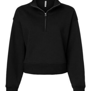 BELLA + CANVAS Women's 10 oz. Heavyweight Half-Zip Pullover