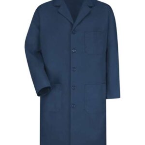 Red Kap Unisex Tall Button Front Lab Coat