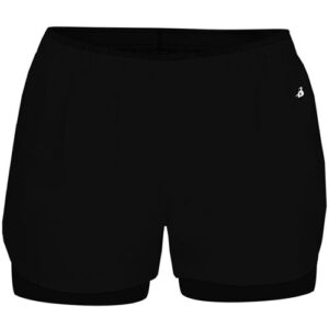 Badger 6150 - Women's Double Up Shorts