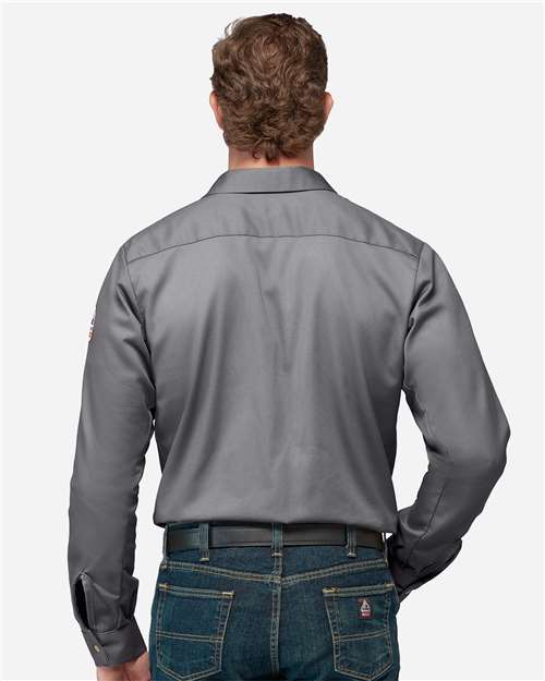 Bulwark Men's Flame Resistant Excel Work Shirt - Image 20