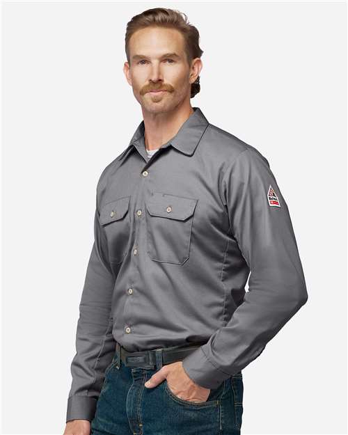 Bulwark Men's Flame Resistant Excel Work Shirt - Image 19