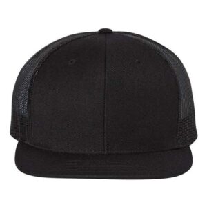 Richardson Wool Blend Flat Bill Trucker Cap