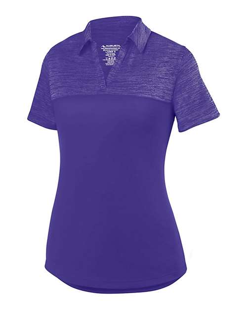 Augusta Sportswear Women's Shadow Tonal Heather Polo - Image 8