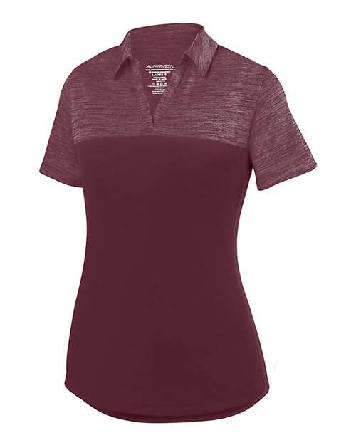 Augusta Sportswear Women's Shadow Tonal Heather Polo - Image 5