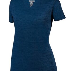 Augusta Sportswear Women's Shadow Tonal Heather Training V-Neck T-Shirt