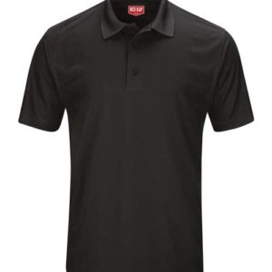 Red Kap Men's Short Sleeve Performance Knit Pocketless Core Polo