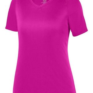 Augusta Sportswear Girls' Attain Wicking V-Neck T-Shirt