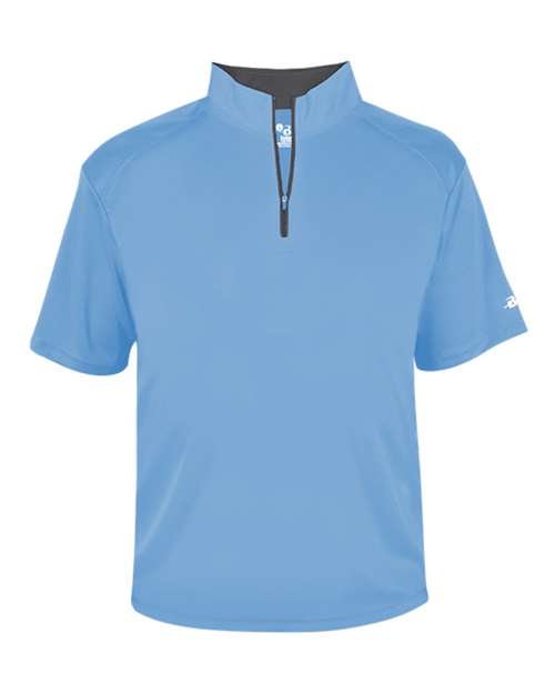 Badger Men's B-Core Short Sleeve Quarter-Zip - Image 4