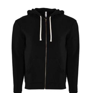 Next Level Unisex Santa Barbara Full-Zip Hoodie Sweatshirt