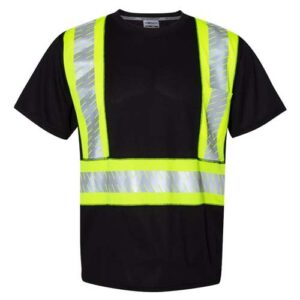 Kishigo Unisex EV Series® Enhanced Visibility Contrast Pocket T-Shirt