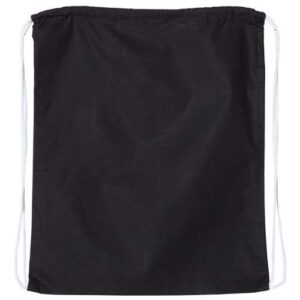 Q-Tees Large Economical Cotton Drawstring Bag