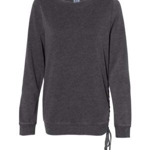 Boxercraft Women’s Enzyme-Washed Rally Crewneck Sweatshirt
