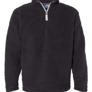J. America Men's Sherpa Quarter-Zip Pullover
