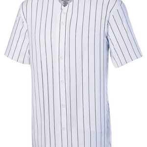 Augusta Sportswear 1686 - Youth Pinstripe Full Button Baseball Jersey