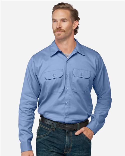 Bulwark Men's Flame Resistant Excel Work Shirt - Image 8