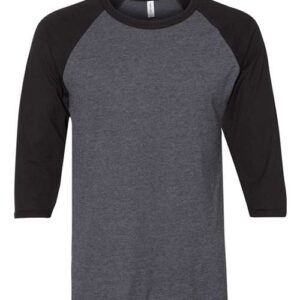 JERZEES Premium Blend Ringspun Three-Quarter Sleeve Raglan Baseball T-Shirt
