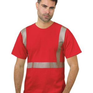 Bayside Unisex USA-Made Hi-Visibility Comfort Trim T-Shirt