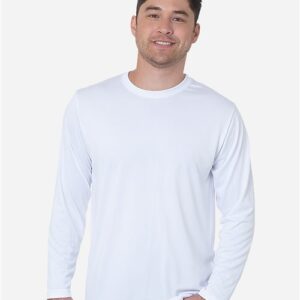 Bayside 5360 - Unisex USA-Made Performance Long Sleeve T-Shirt