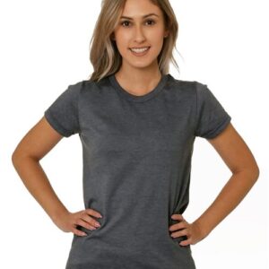Bayside Women's USA-Made Triblend T-Shirt
