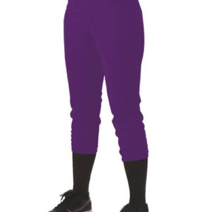 Alleson Athletic 605PBWY - Girls' Fastpitch Softball Pants with Belt Loops