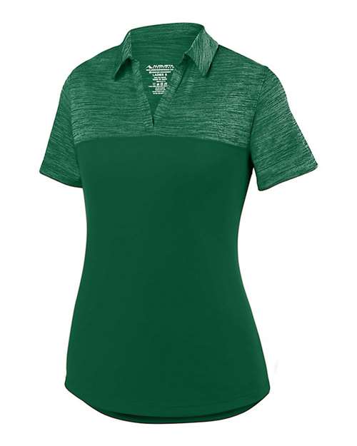 Augusta Sportswear Women's Shadow Tonal Heather Polo - Image 3