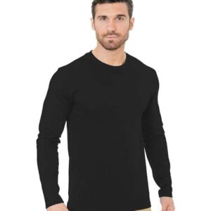 Bayside Unisex Fine Jersey Long Sleeve T-Shirt